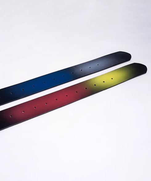 Gradient Color Spray Belt